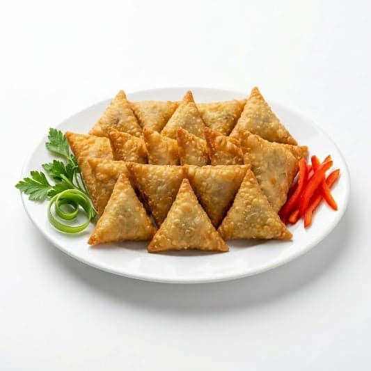 Zabiha Halal Beef Samosas (Pack of 20) thumbnail 2